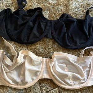 2 Cuup balconette bras - 34G